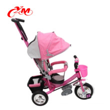 Good factory wholesale four in one Kids tricycle in alibaba /tricycle for baby with a pushbar with EN71